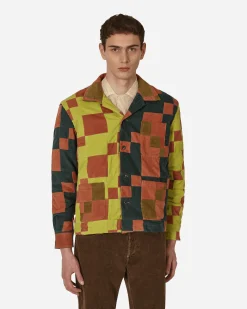 Bode Shirts^Corduroy Four Patch Overshirt Multicolor
