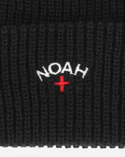 Noah Hats|Hats^Core Logo Beanie Black