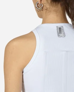 Prototypes T-Shirts^Corsage Tank Top White