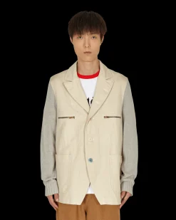 Undercover Coats And Jackets^Cotton Blazer White
