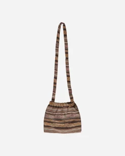 Needles Bags And Backpacks|Bags And Backpacks^Cotton Ethnic Stripe Jacquard Elastic Pochette Pink