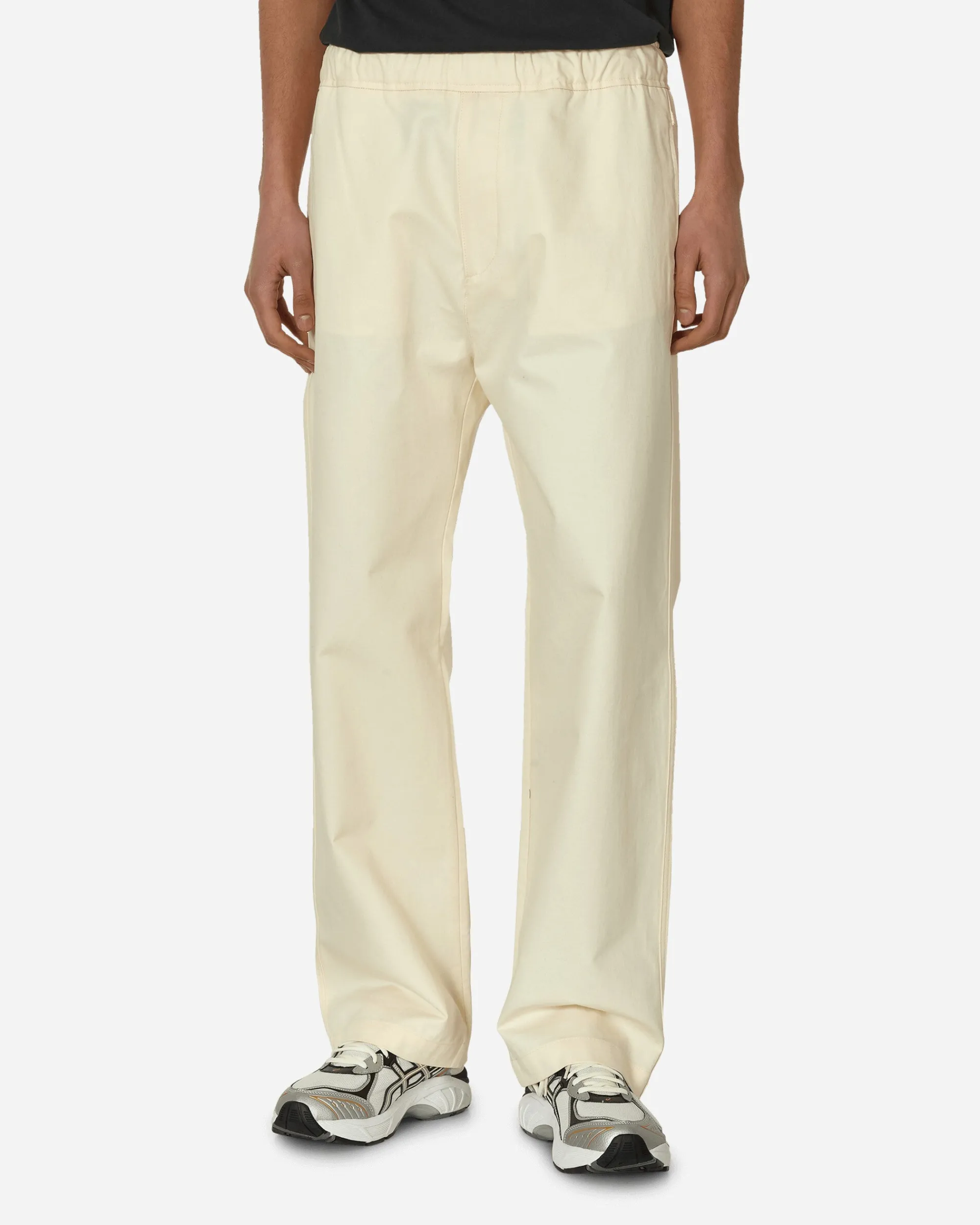 Moncler Pants^Cotton Poplin Trousers Beige