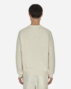 Noah Knitwear^Cotton Rib Knit Sweater Beige