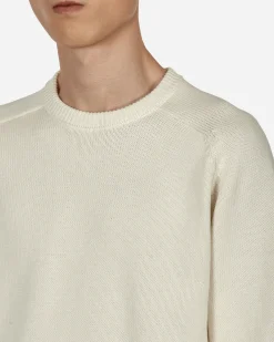Noah Knitwear^Cotton Rib Knit Sweater Beige