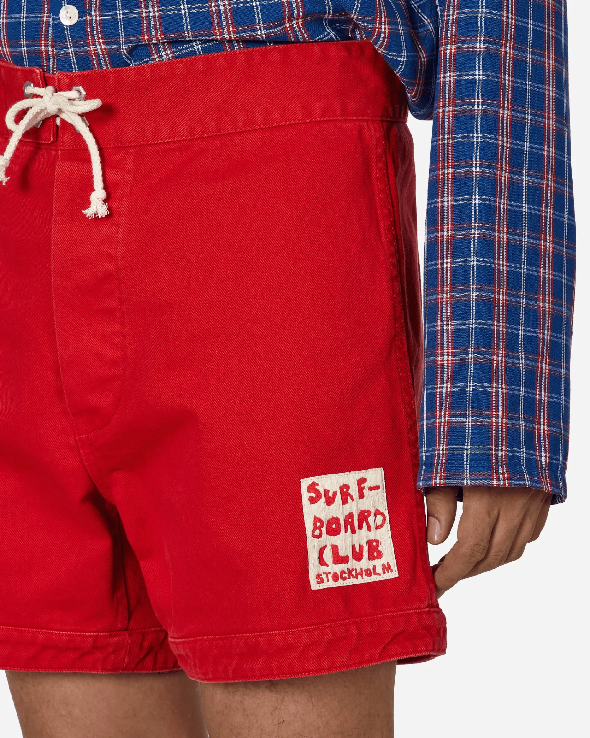 Stockholm (Surfboard) Club Shorts^Cotton Twill Shorts Red