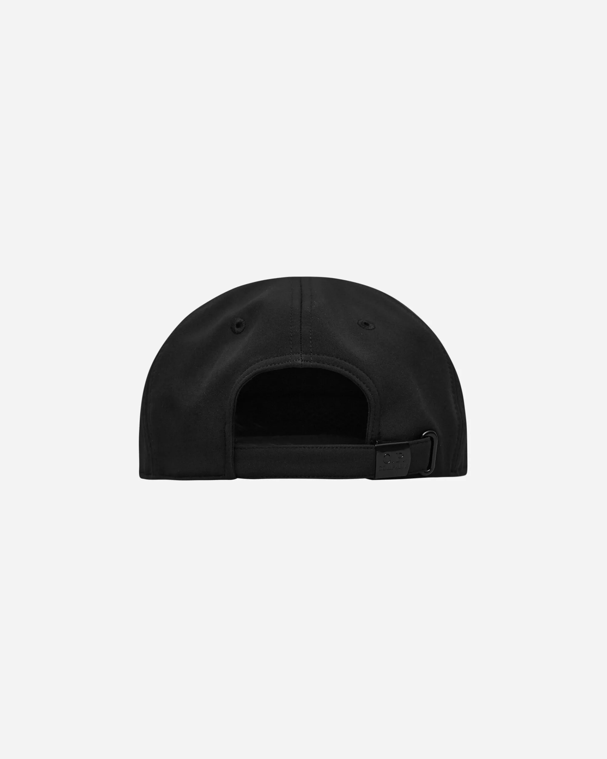 C.P. Company Hats|Hats^C.P. Shell-R Logo Cap Black