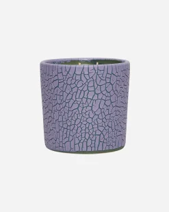 Houseplant Home^Crackle Candle By Seth Purple