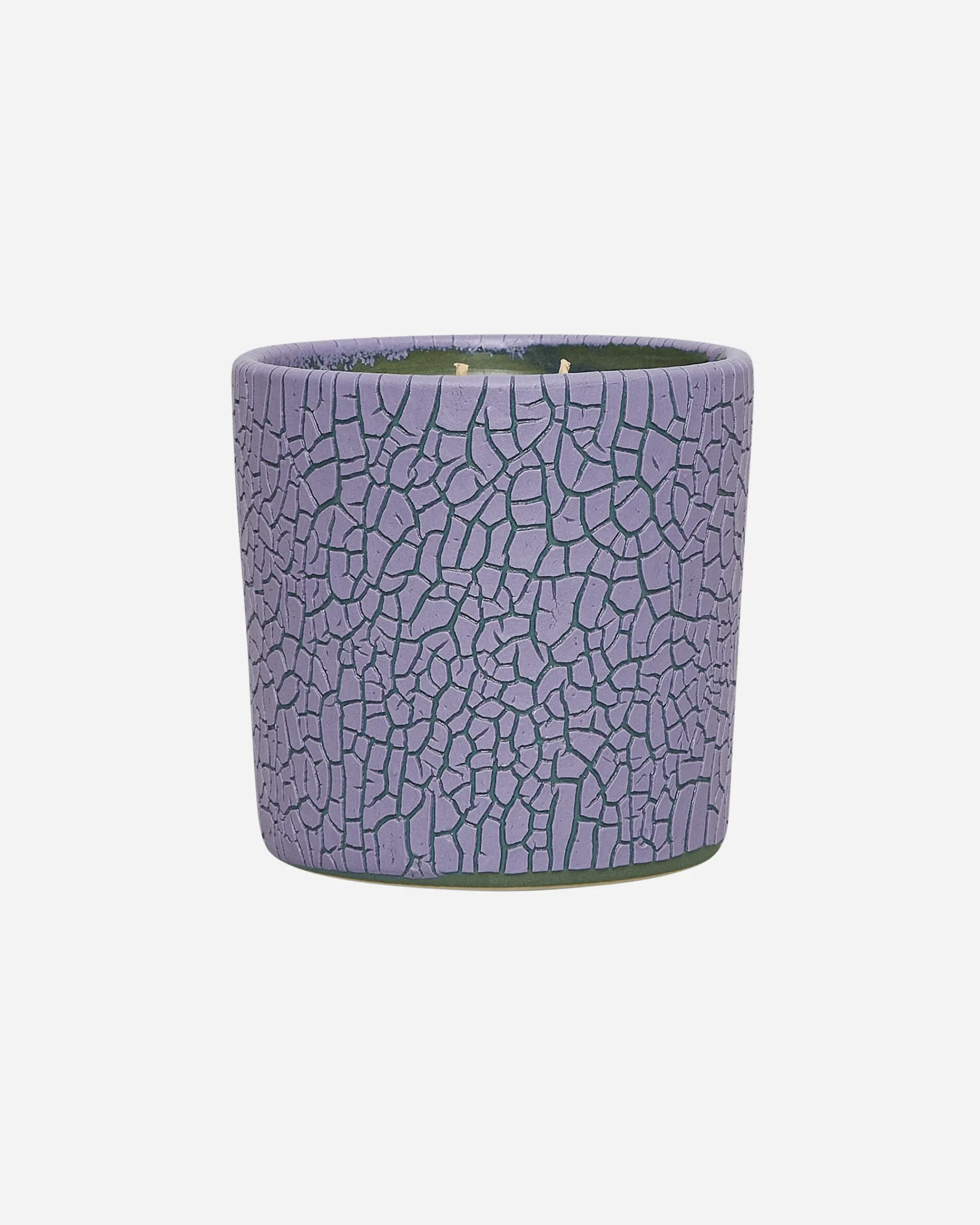 Houseplant Home^Crackle Candle By Seth Purple