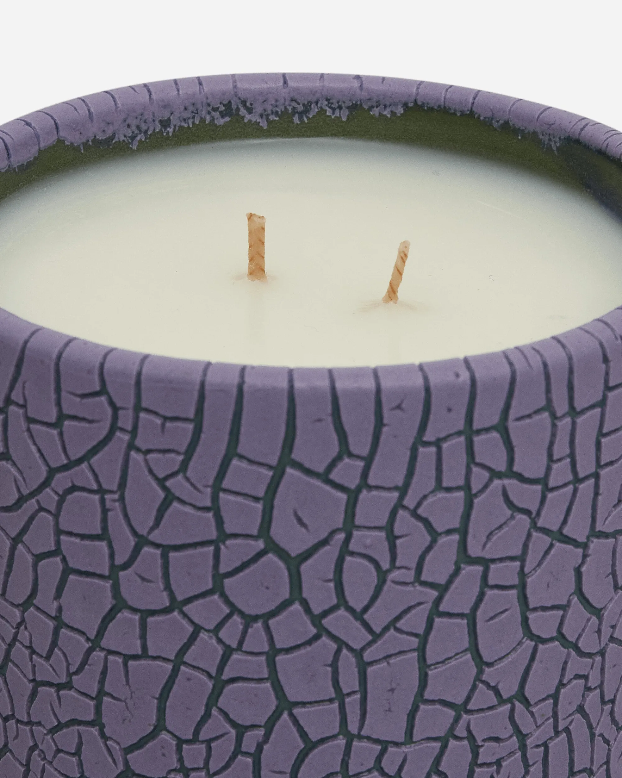 Houseplant Home^Crackle Candle By Seth Purple