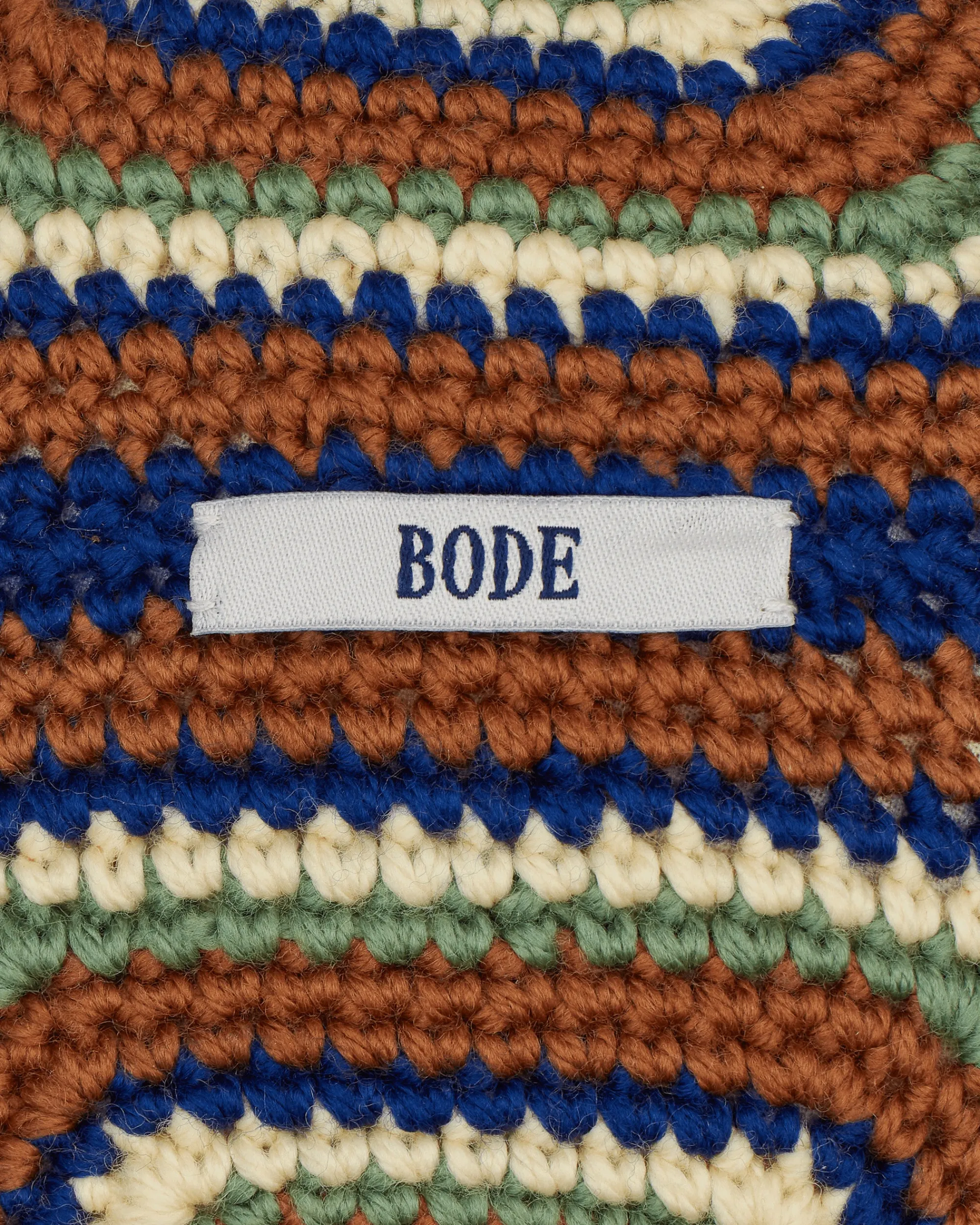 Bode Home^Crochet Ball Blue