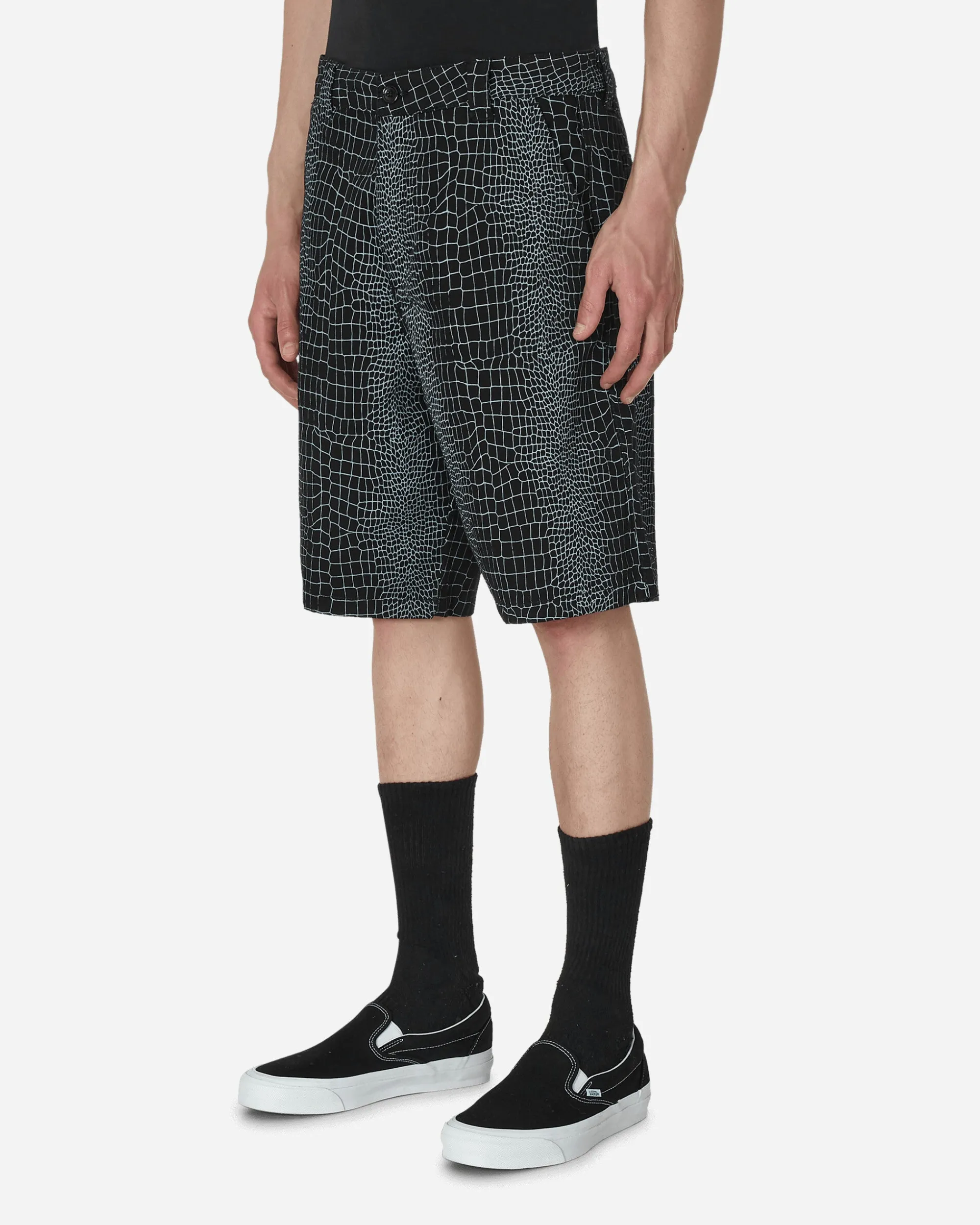 Fucking Awesome Shorts^Crocodile Shorts Black