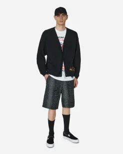 Fucking Awesome Shorts^Crocodile Shorts Black