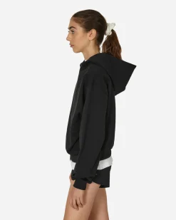 District Vision Sweatshirts^Cropped Hoodie Black