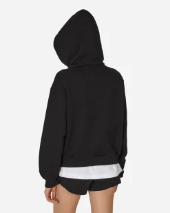 District Vision Sweatshirts^Cropped Hoodie Black