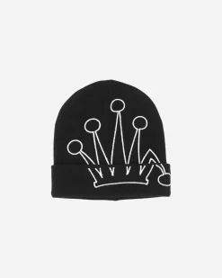 Stüssy Hats|Hats^Crown Cuff Beanie Black