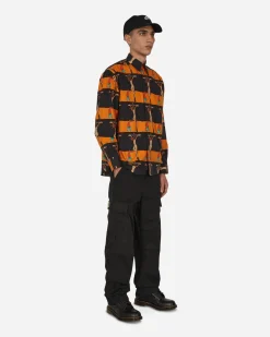 Sex Skateboards Shirts^Crusifix Button Up Shirt Black