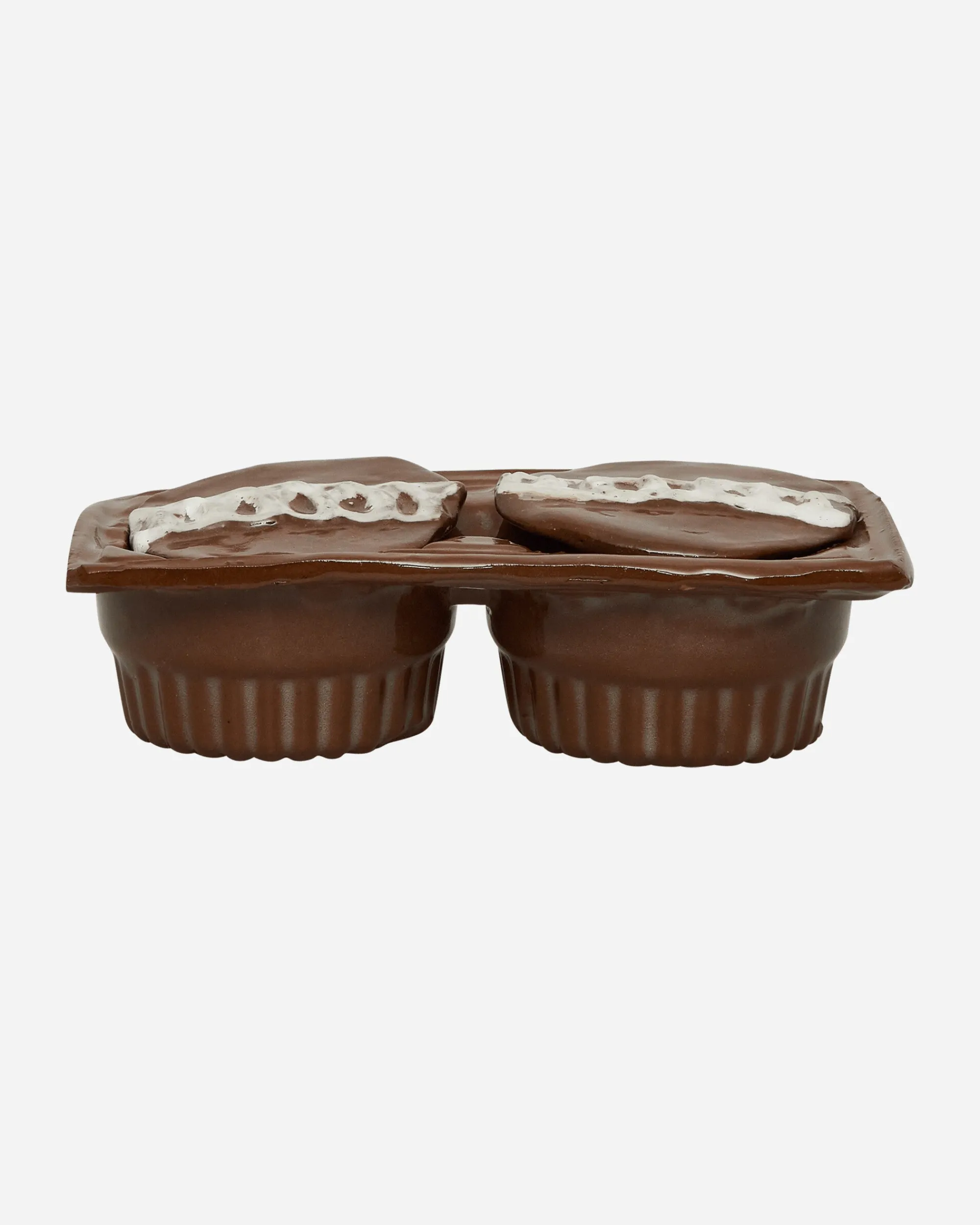 Big Bell Ceramics High Times^Cup Cake Ashtray Brown