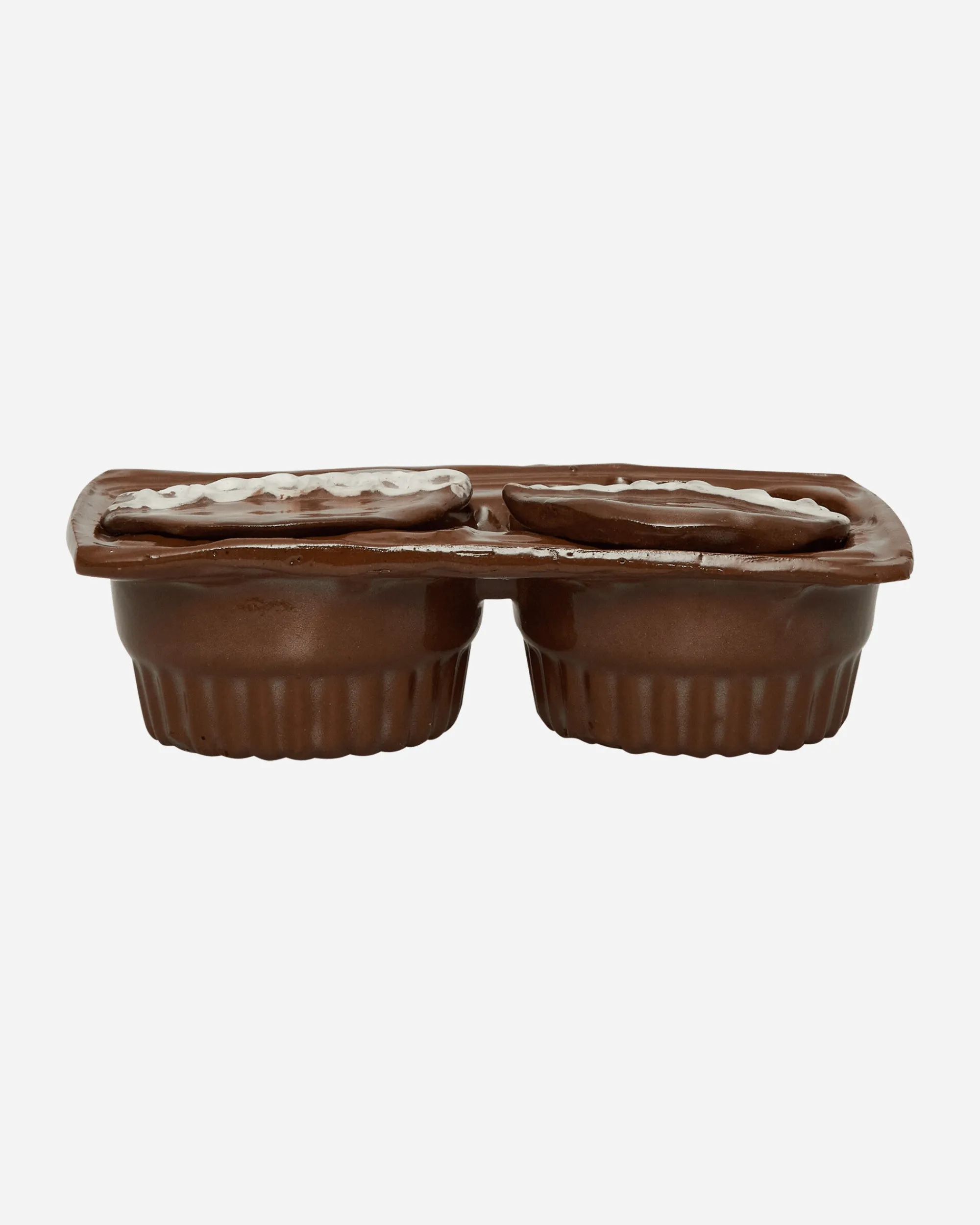 Big Bell Ceramics High Times^Cup Cake Ashtray Brown