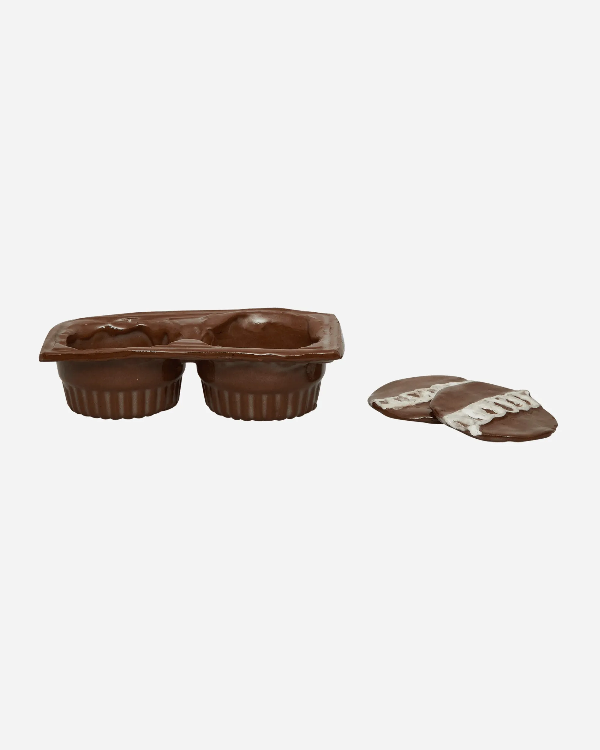 Big Bell Ceramics High Times^Cup Cake Ashtray Brown