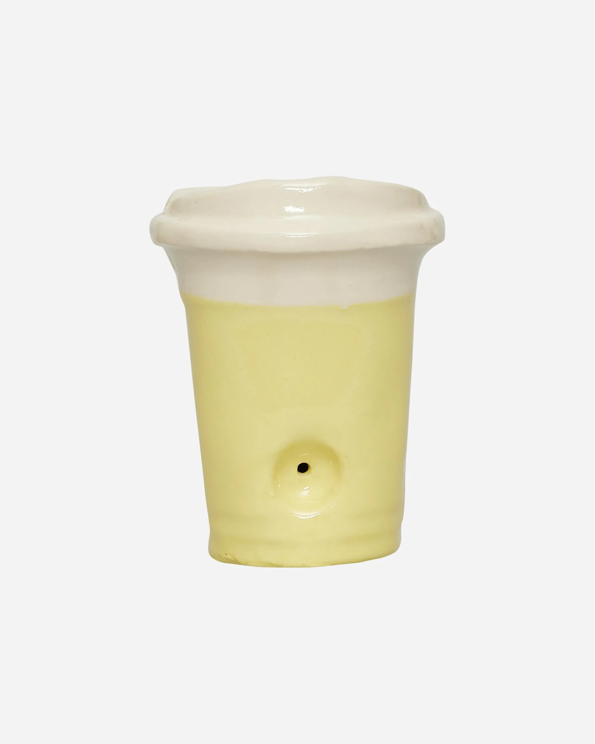 Big Bell Ceramics High Times^Cup Pipe Yellow