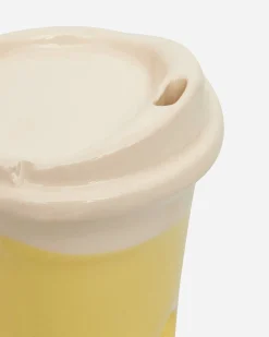 Big Bell Ceramics High Times^Cup Pipe Yellow