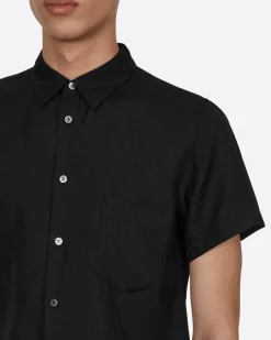Comme Des Garçons Black Shirts^Cupro Shortsleeve Shirt Black