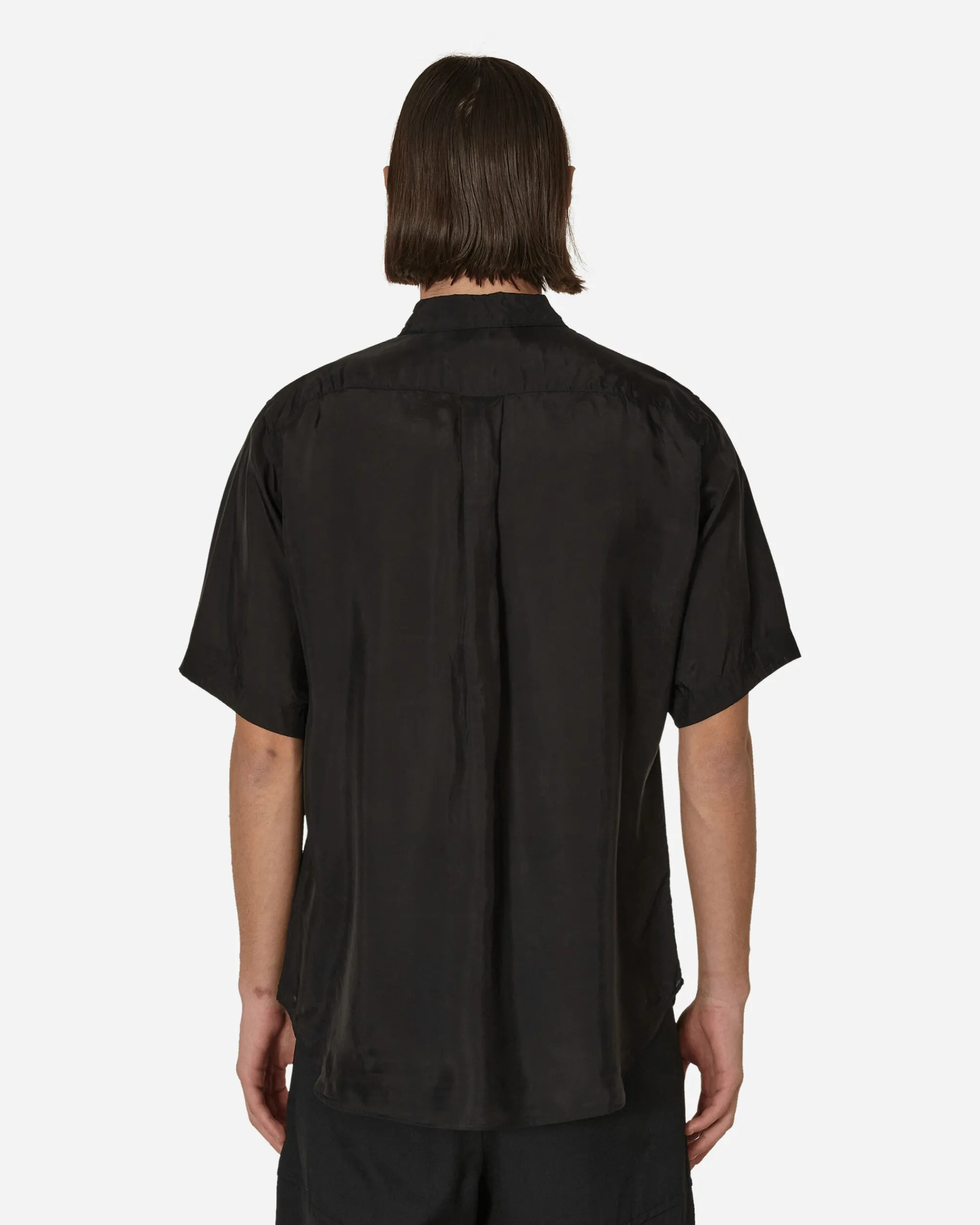 Comme Des Garçons Black Shirts^Cupro Shortsleeve Shirt Black