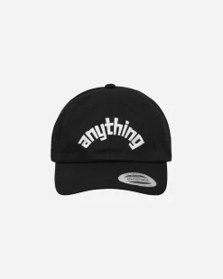 aNYthing Hats|Hats^Curved Logo Dad Hat Black