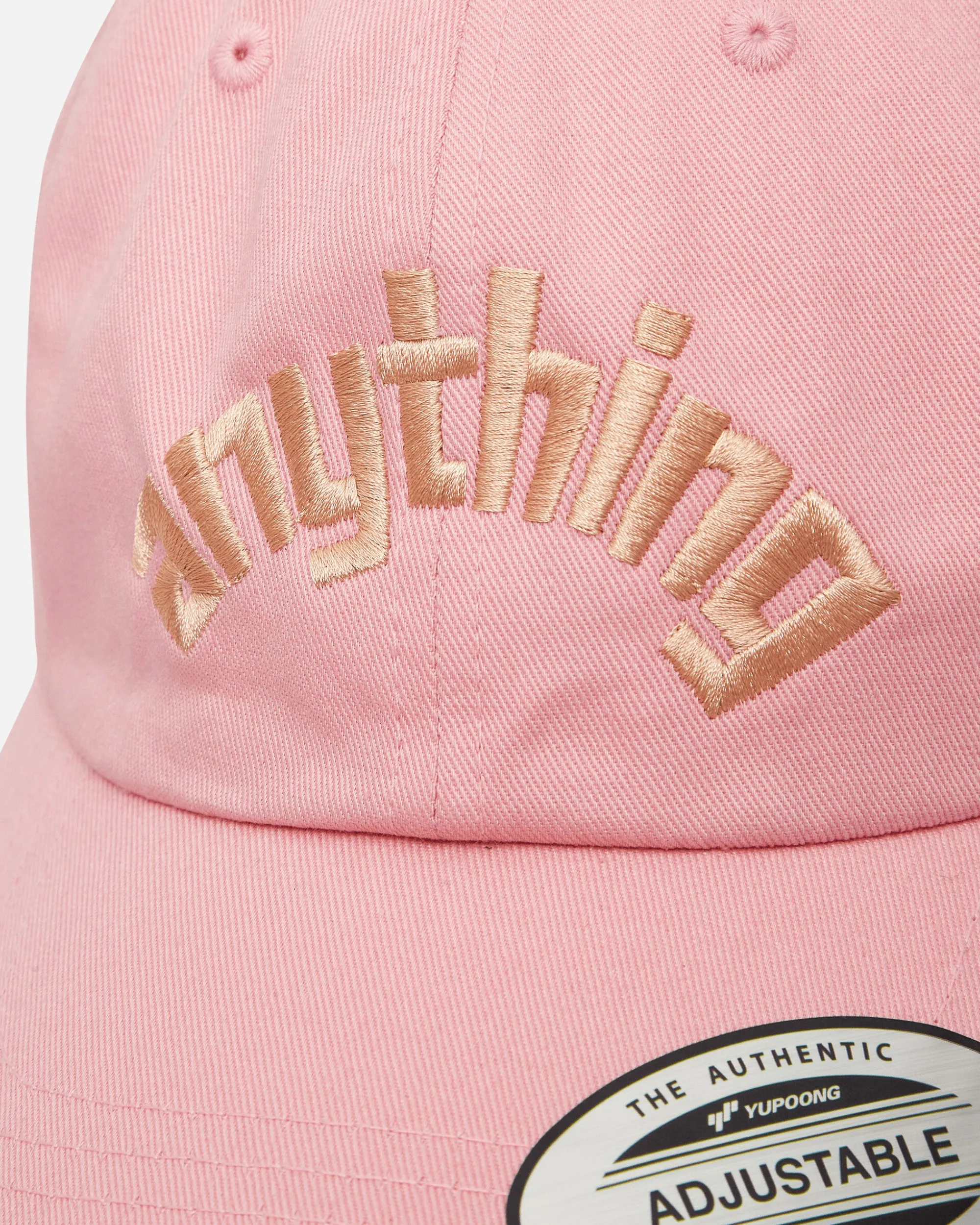 aNYthing Hats|Hats^Curved Logo Dad Hat Pink
