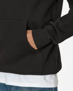aNYthing Sweatshirts^Curved Logo Hoodie Black
