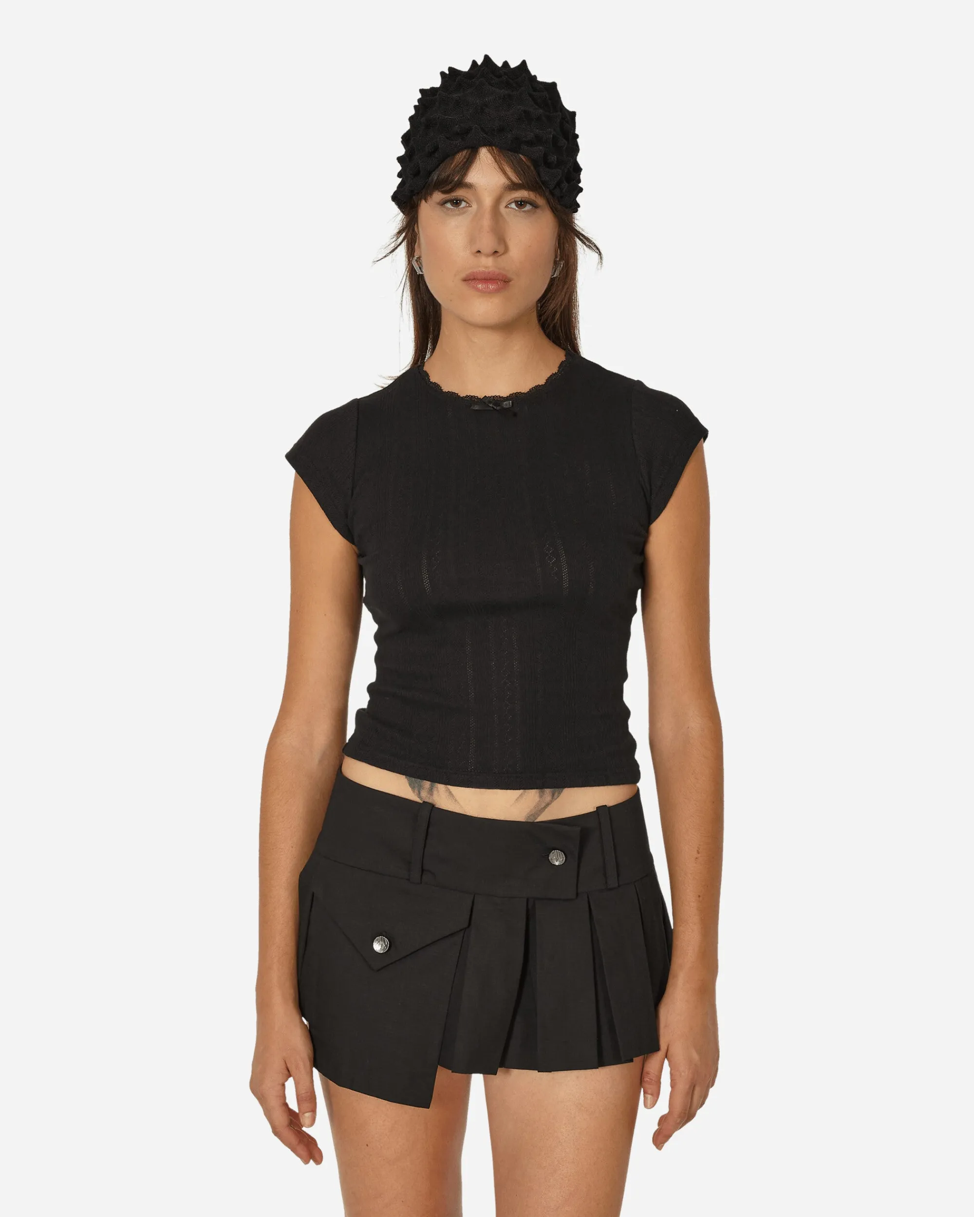 Nii Hai T-Shirts^Daisy Tee Black