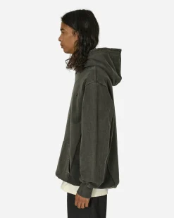 Undercover Sweatshirts^Dameged Hoodie Charcoal