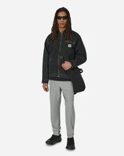 Comme Des Garçons Homme Plus Pants^Deconstructed Checked Wool Trousers Grey