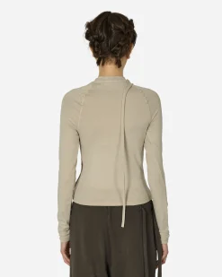 Ottolinger T-Shirts^Deconstructed Fitted Longsleeve Top Sand
