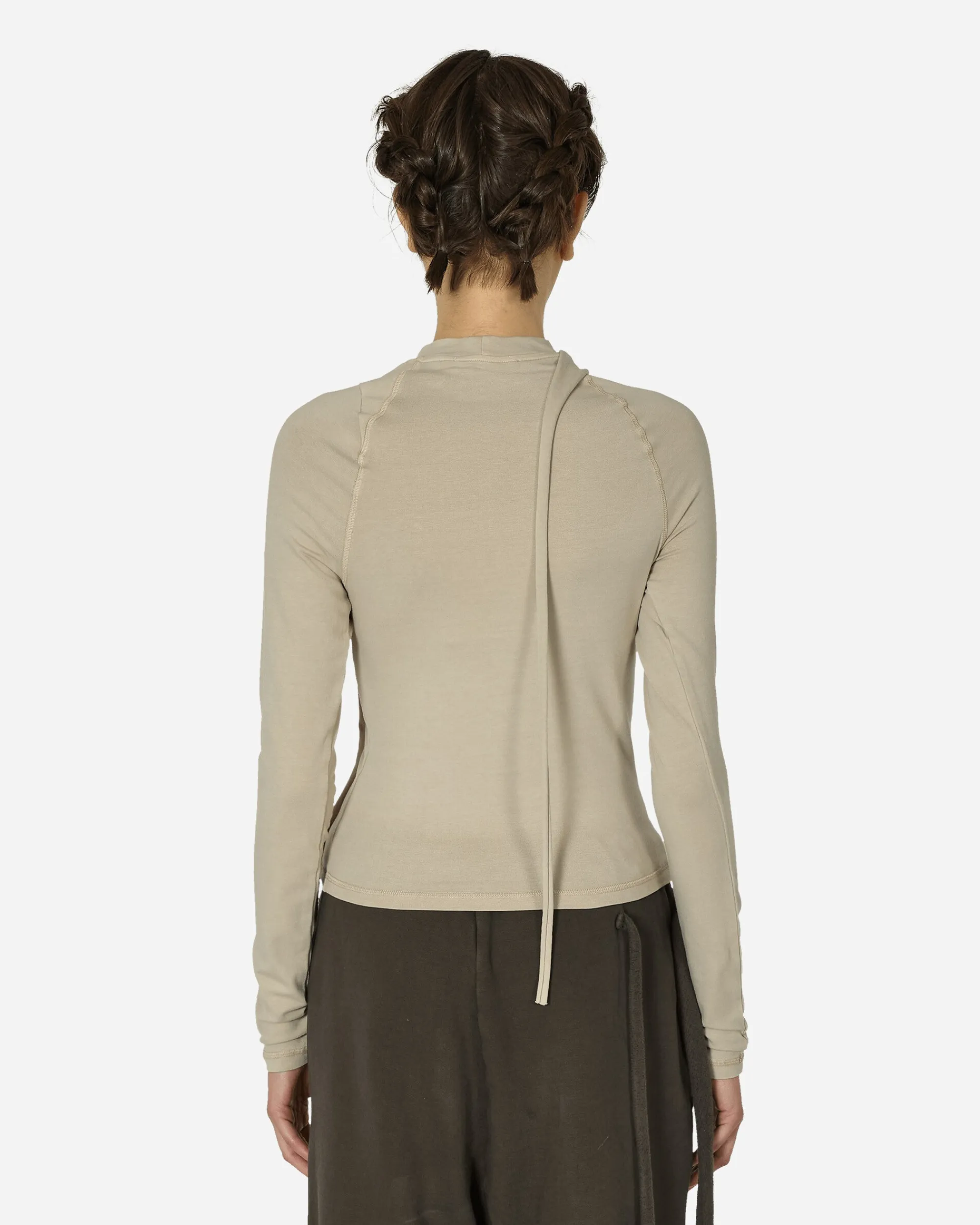 Ottolinger T-Shirts^Deconstructed Fitted Longsleeve Top Sand