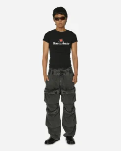 Diesel Pants^Denim Cargo Pants Black