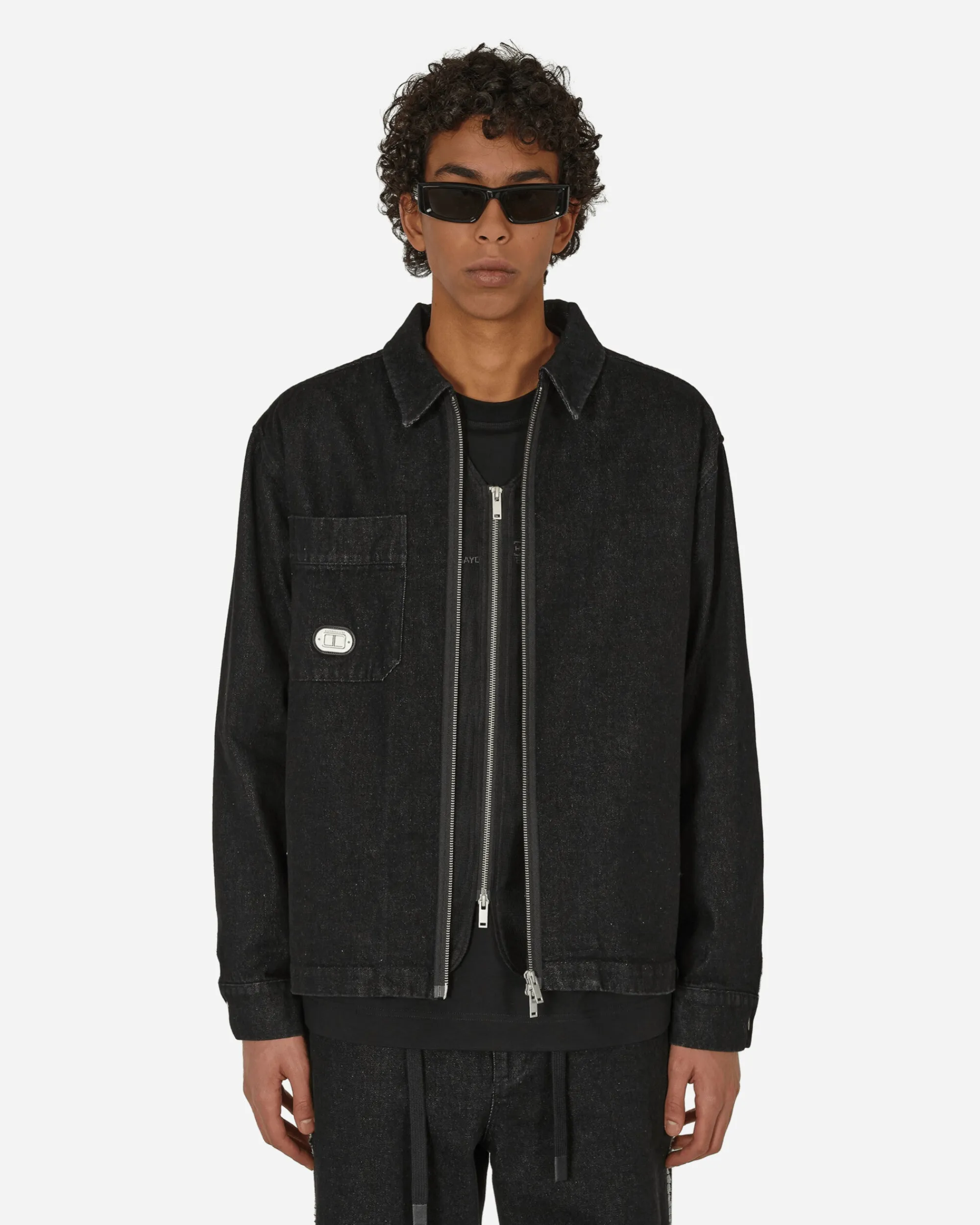 Haydenshapes Shirts^Denim Drop Shirt Jacket Black