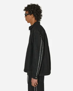 Haydenshapes Shirts^Denim Drop Shirt Jacket Black