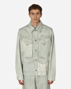 Objects IV Life Coats And Jackets^Denim Jacket Green