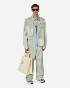 Objects IV Life Coats And Jackets^Denim Jacket Green
