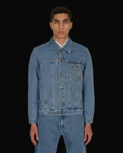 Paccbet Coats And Jackets^Denim Long Jacket Blue
