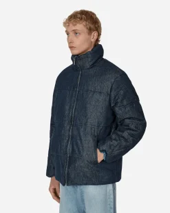 Guess USA Coats And Jackets^Denim Puffer Jacket Blue
