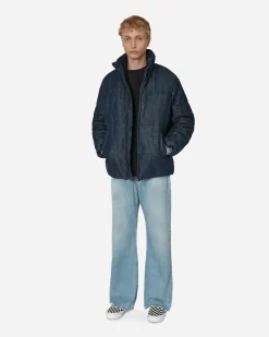 Guess USA Coats And Jackets^Denim Puffer Jacket Blue