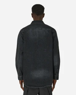 sacai Shirts^Denim Shirt Black