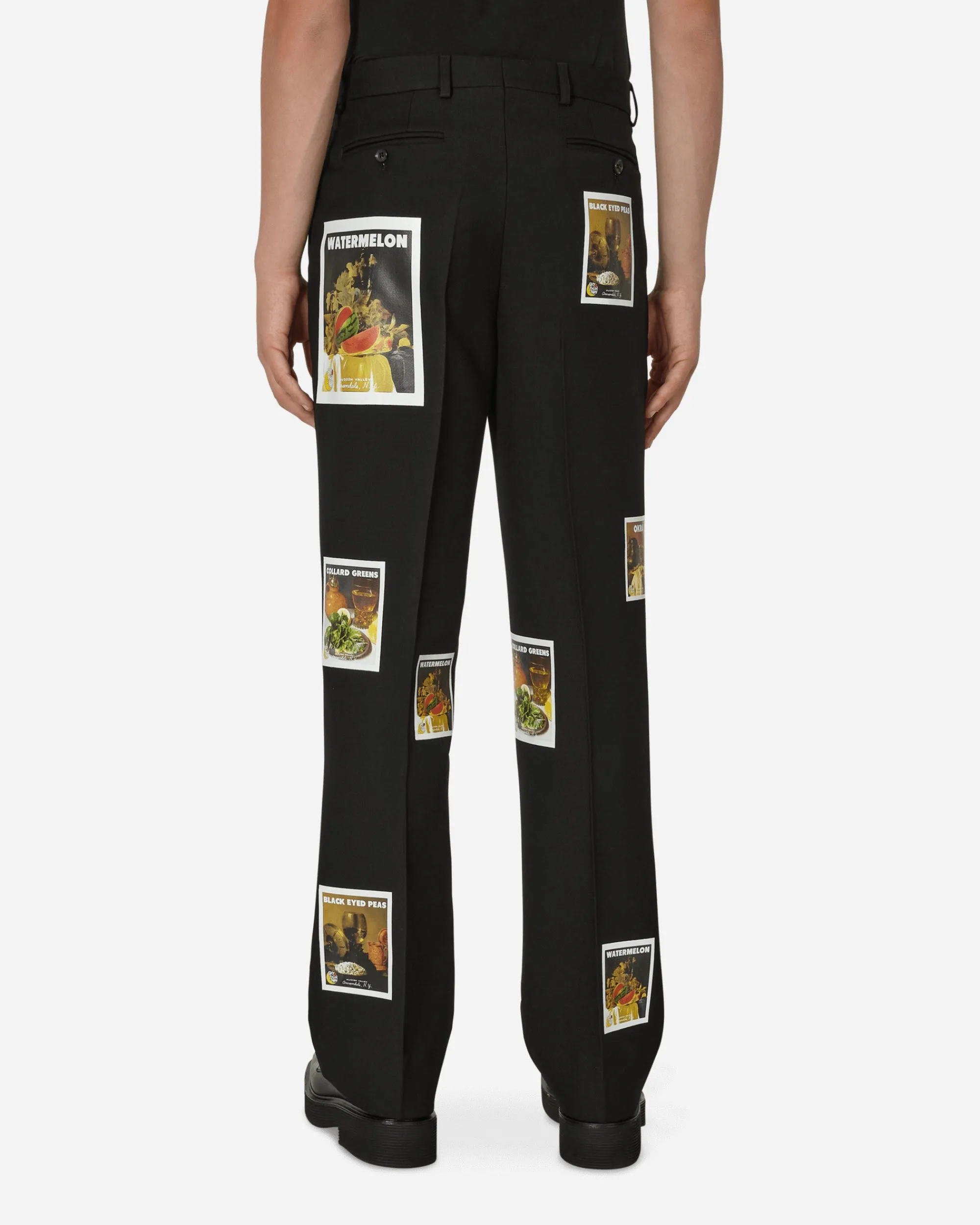 Sky High Farm Pants^Denim Tears Patch Suit Pants Black