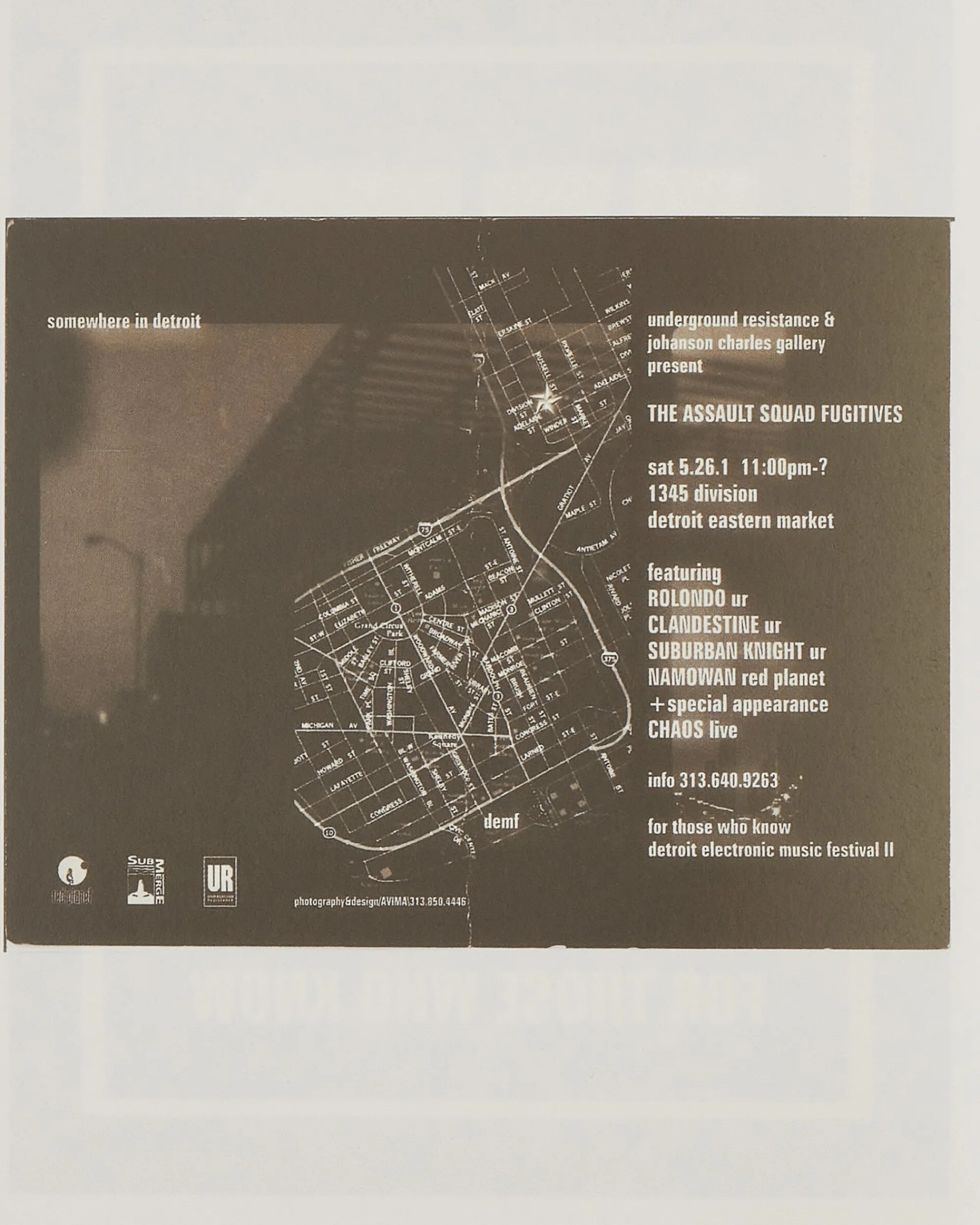 Sprint Magazines Magazines^Detroit Rave Flyers 1991-1994 Zine