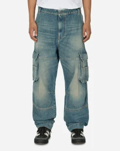 Diesel Pants^D-Fish Straight Jeans Light Blue