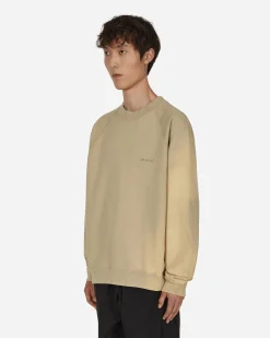 Off-White Sweatshirts^Diag Tab Vintage Crewneck Sweatshirt Beige