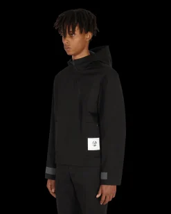 Slam Jam Coats And Jackets^Diagonal Yuma Anorak Black