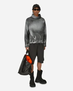 Haydenshapes Sweatshirts^Dimensions Fleece Funnel Neck Sweater Black